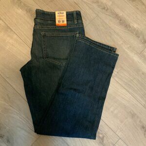 Urban Pipeline Ultraflex Waistband Straight Stretch 33x32 Blue Jeans